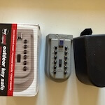 Masterlock Keysafe for mailbox : KeyGuard Velcro photo5