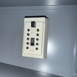 Masterlock Keysafe for post box : Supra S5 Velcro  photo3