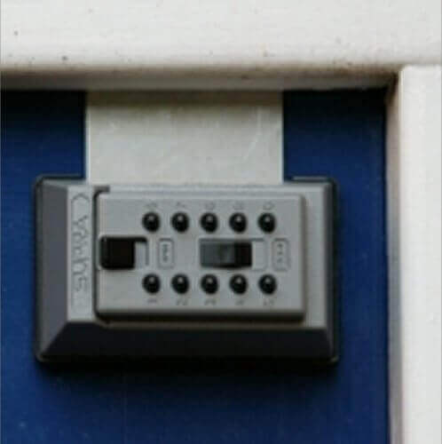 SUPRAJ5, postbox keysafe - magnetic keysafe