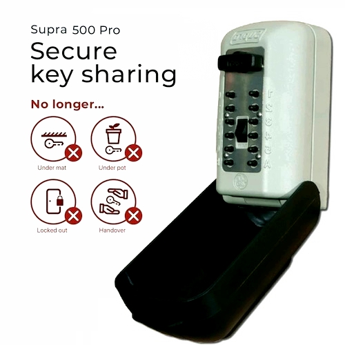 The Supra 500 Pro - The best mechanical key safe - image 2